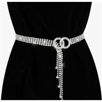 Handcrafted Bridal Rhinestone Wedding Waist Belt for Women  display picture 2