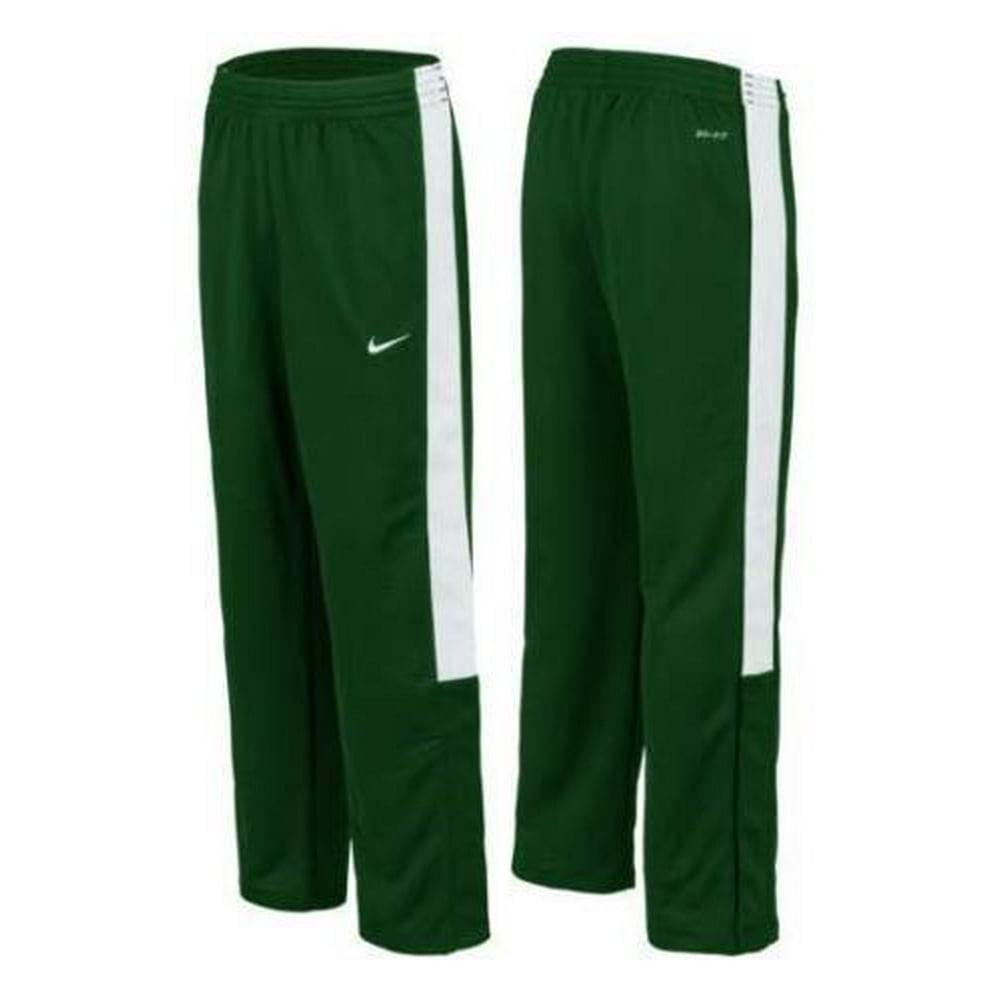Nike Nike Mens Basketball Team League Tearaway Pants Green/White