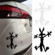 thumbnail image 2 of Halloween Rabbit Stickers for Car Window, Door, Scooter Helmet Decals, 2 of 5