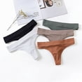 thumbnail image 2 of Maoww Culottes en Coton pour Femmes, String Respirant, Évacuation de L'Humidité, Couleur Unie, G, 2 of 7