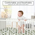 thumbnail image 2 of Sweet Jojo Designs Woodland Pine Tree Boy or Girl Gender Neutral Unisex 100% Cotton Muslin Fitted Crib Sheet, 2 of 6