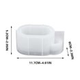 thumbnail image 3 of multicolor Easter Aromatherapy Candle Mould With Silica Gel Material, Diy Design And Family Theme For Candle Making 5X5X2In 0.4Lb, 3 of 9