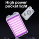 thumbnail image 4 of Luz para Cámara de Video de 25 W RGB A Color, de Bolsillo, Miniluz Portátil para Exteriores, de Alto Brillo, con Ventilador de Refrigeración y Regulable, 4 of 10