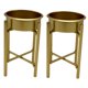 thumbnail image 5 of 2 portavelas de metal para decoración de mesa, elegante y decorativo. Oro, 5 of 9
