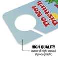 thumbnail image 2 of Garden Gnome with Toadstools Plastic Door Knob Hanger Sign, 2 of 6