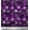 Dark Purple, variant on Soimoi Cotton Duck Fabric Dot & Chestnut Leaves Print Sewing Fabric Yard 42 Inch Wide
