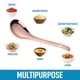 thumbnail image 4 of Cuchara grande de acero inoxidable para servir, cubiertos de mesa, utensilio para servir, cucharadas para servir banquetes de Buffet (paquete en 2), 4 of 6