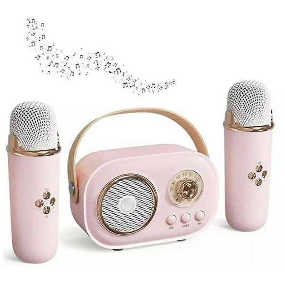 Cozy Home Speaker and Microphone,Mini Karaoke Machine Portable Bluetooth Speaker