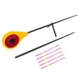 thumbnail image 1 of Graflsoa Durable ABS Ice Fishing Rod with 12cm Red Tip, Lightweight & Flexible Design for Enhanced Fishing Experience, 1 of 6