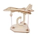 thumbnail image 1 of Kit de Maqueta de Avión de Madera, Modelo de Física, Aprendizaje Práctico, Bricolaje Elemental, para Niños Y Niñas, Herramienta Educativa., 1 of 9