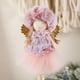 thumbnail image 2 of Pink Plush Angel Girls Doll Xmas Tree Hanging Pendants Merry Christmas 2022 Decor For Home 2023 Kids Navidada Gifts Favor, 2 of 5