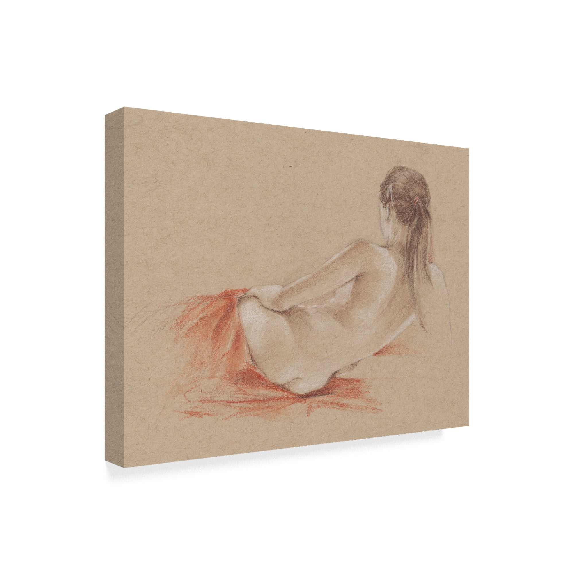 Trademark Fine Art 'Classical Figure Study I' Canvas Art by Ethan Harper