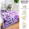 thumbnail image 4 of LHSHID Dancer Gifts Blanket Dance Life Flannel Fleece for Sofa Couch Bed Office All Season 30x40in, 4 of 6