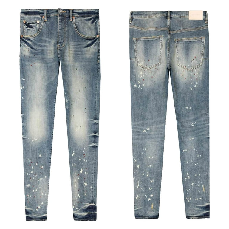 Purple-brand Slim Fit Jeans Mens Style : P002-vsi - Walmart.com