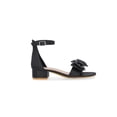 thumbnail image 2 of Wonder Nation Toddler, Little, and Big Girls Bow Heeled Sandals, 2 of 6