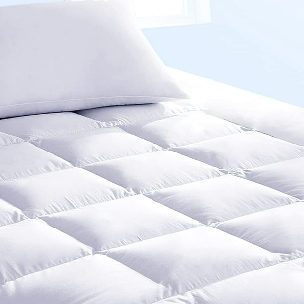 Pure Brands Twin Mattress Topper and Pad Cover Luxury Cooling Plush Thick Mattress Protector