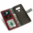 thumbnail image 2 of Mobile Phone Cover for Lg G7, Cover Premium Pu Leather Tpu Flip Cover Magnetic Closure Card Compartment Stand Function Wallet with Lanyard Protective Cover, 2 of 7