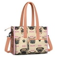 thumbnail image 2 of Teacher Tote Bag,Dog Mom Teacher Utility Tote Bag,Large Work Tote Bags for Women with Multiple Pockets,Top Zipper Closure,13.8x10.6x6.7 Inch, 2 of 5