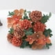 thumbnail image 5 of Ramo de flores artificiales de seda para el hogar, plantas, flores, hortensias, 16 cabezas decorativas, 5 of 6