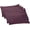 Purple, variant on Mocassi 6-PACK Solid Pillowcases 1500 Thread Count Egyptian Quality,Easy Slip-On, 6-Piece Set, Standard/Queen Pillowcase, Purple