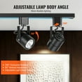 thumbnail image 5 of KFFKFF LED Track Lighting Heads Dimmable H Type Fixtures 3 Pack 6.5W 3000K 620 lm, 5 of 10