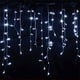 thumbnail image 3 of Cortina de luces LED con forma de carámbano para decoración navideña 2024/2025 para exteriores, caída de 0,4/0,5/0,6 m, luces navideñas para el hogar, Año Nuevo 2025, 3 of 5