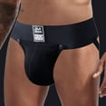 thumbnail image 7 of JOCKMAIL Thongs Jockstrap Men Underwear Removable Pouch and G Strings Breathable Thermal Underwear Male Panties, 7 of 7