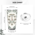 thumbnail image 3 of Butterfly Tumbler 20oz with Lid Trust in The Lord Proverbs 3:5 Gift, 3 of 6