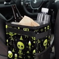 thumbnail image 6 of Alien Foldable Car Trash Bin with Lid, Leak-proof Hanging Storage Bag - Mini Trash Can for Car, 6 of 6