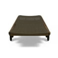 thumbnail image 6 of Emmanuel Outdoor Wicker and Wood Chaise Lounge with Pull-Out Tray, Set of 4, Brown, Teak, 6 of 9