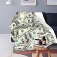 thumbnail image 3 of GDDTOY Flannel Blanket Air Conditioning Blanket Padded Blanket Blanket Nap Blanket For Children Blanket Waterproof Blanket Polyester Fabric Cozy Blanket, 3 of 5