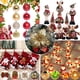 thumbnail image 3 of Decoraciones Navideñas Para El Hogar Cortina Luz/Bolas De Navidad/Arco/Muñecas De Muñecos De Nieve Santa, 3 of 4