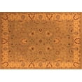 thumbnail image 1 of Ahgly Company Indoor Rectangle Oriental Orange Traditional Area Rugs, 7' x 10', 1 of 4