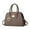 Grey, variant on MUSOIE Womens Tote Bag Vegan Leather Vintage Top Handle Bag Fashion Retro Shoulder Satchel Bag
