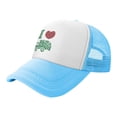 thumbnail image 2 of Boys' I Love Garbage Trucks Hat Trash Trucker Mesh Cap Birthday Gift, 2 of 7