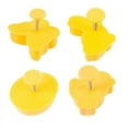 thumbnail image 1 of 4 moldes para galletas de Halloween, molde 3D para Halloween, cortador de galletas con sello de émbolo, molde para hornear DIY para galletas de Halloween, 1 of 5