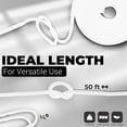 Nylon Rope 1/4 inch by 50 Ft Use for Flag Pole Rope Replacement