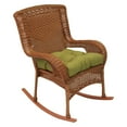 thumbnail image 4 of 19-inch Squared Spun Polyester Tufted Dining Chair Cushion, 4 of 4