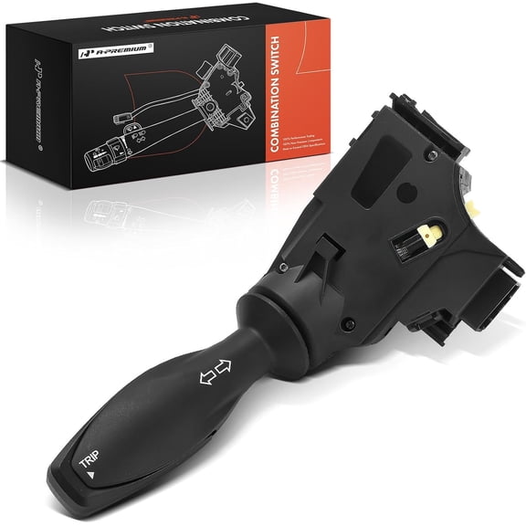 A-Premium Turn Signal Switch, Multifunction Switch Lever Compatible with Ford Fiesta 2011-2019