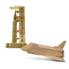 Puzzled Space Shuttle and Saturn Wooden 3D Puzzle Construction Kit
