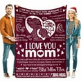 thumbnail image 3 of AUQ Throw Blanket,Velvety Calm Blanket Bed Blankets,Snug Sofa Wrap Warm Blanket,Style1,130*150cm, 3 of 4