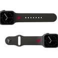 thumbnail image 2 of Groove Life Black Arizona Cardinals 42-44mm Apple Watch Band, 2 of 2