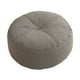 thumbnail image 5 of Almohada redonda para el suelo, cojín de meditación, cojín de apoyo para el suelo, cojín para asiento para yoga, sofá, sala de estar, sala de trabajo Gris oscuro, 5 of 8
