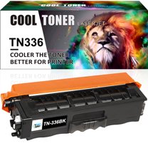 Cool Toner Compatible Toner Cartridge Replacement for Brother TN336 TN-336BK High Yield (Black, 1-Pack)