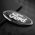 thumbnail image 1 of Car Front Grille Emblem Rear Trunk Lid Logo Sticker Decor For Fiesta Focus 2 Mondeo mk4 Mustang Ranger Kuga S-MAX Transit D 17.6x7.2cm, 1 of 5
