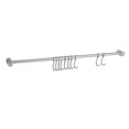 thumbnail image 4 of 4X Estante de Riel de Cocina Utensilio Montado en Pared Estante para Colgar de Suspensión de Acero Inoxidable, 4 of 5