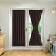 thumbnail image 1 of Cortinas de 2 paneles para puerta con bolsillo para barra, cortinas con ojales de privacidad Tomshoo  Camello, 1 of 7