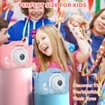 thumbnail image 3 of Wisairt Kids Camera with 32GB SD Card and Silicone Cover, Toy Camera for Girls and Boys 3-12 Years Best Birthday Gifts (Pink), 3 of 9