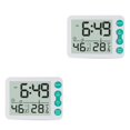 thumbnail image 3 of sweethay Alarma Digital de mesa, ángulo de plástico, función de memoria ajustable, proyector, Radio, reloj, hogar, dormitorio, termómetro, relojes Type3 NO3 sweethay CBP435208, 3 of 6