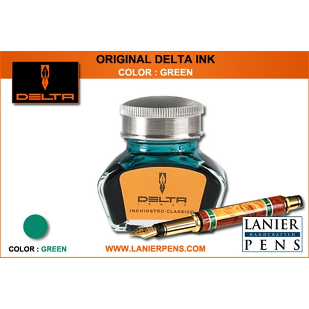 Delta Fountain Pen Ink Green